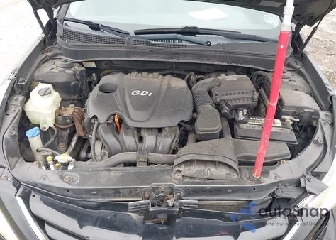 2012 Hyundai Sonata Gls из США, поврежденный, VIN 5NPEB4AC4CH380211